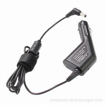 In-car Charger for Laptop Lenovo 20V, 2A, 40W, 5.5 x 2.5mm L-tip Cigarette Type